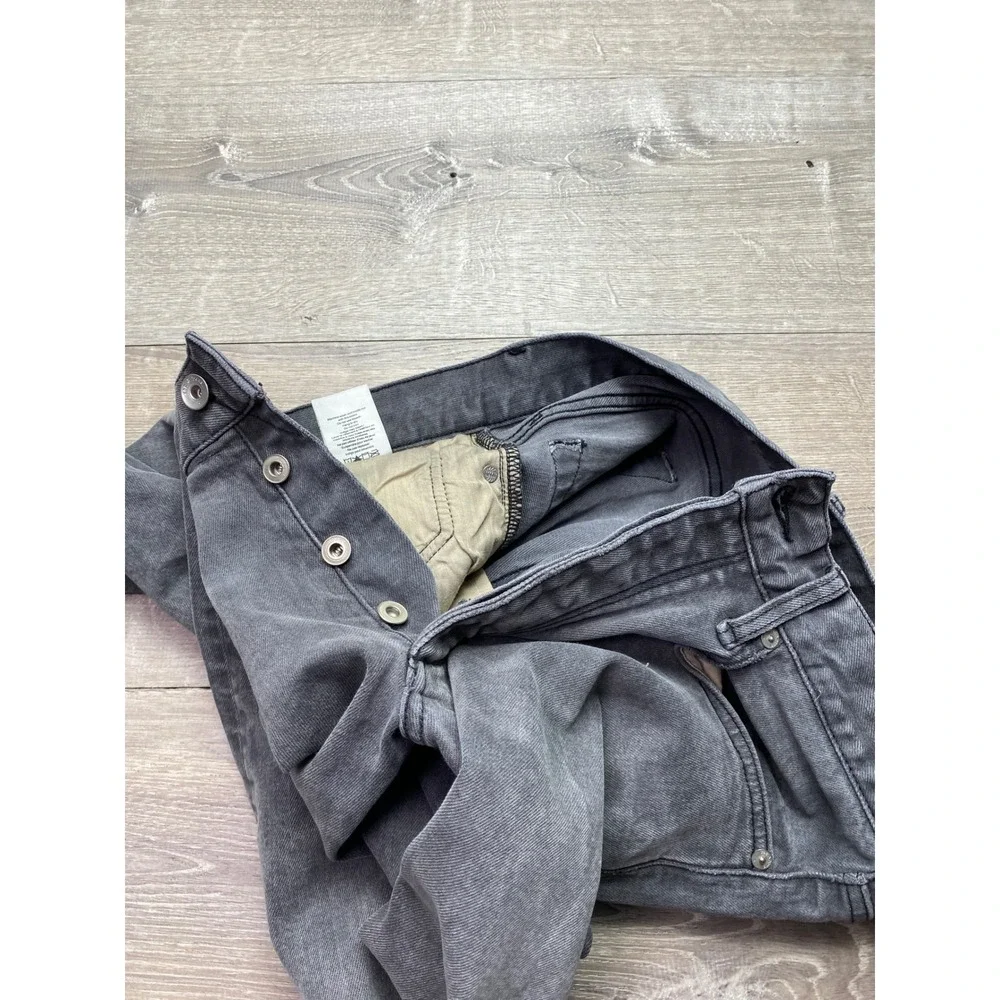 Rag & Bone Jeans Fit 2 Slim Mens 31x32 Grayson Grey Cotton Blend Denim Pants